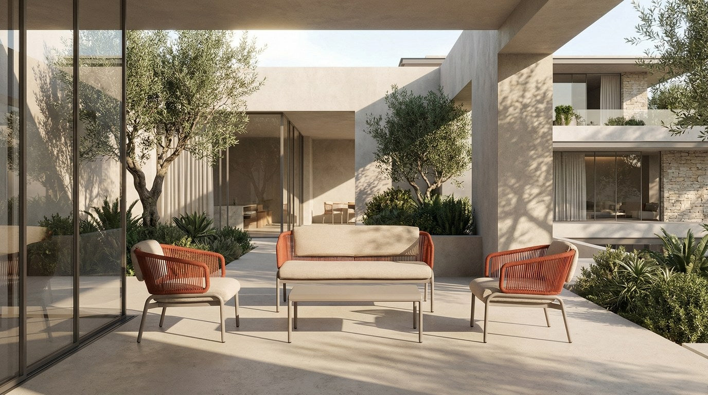 SOFA 2-OSOBOWA EGEA TERRACOTA OD MAXLIVING