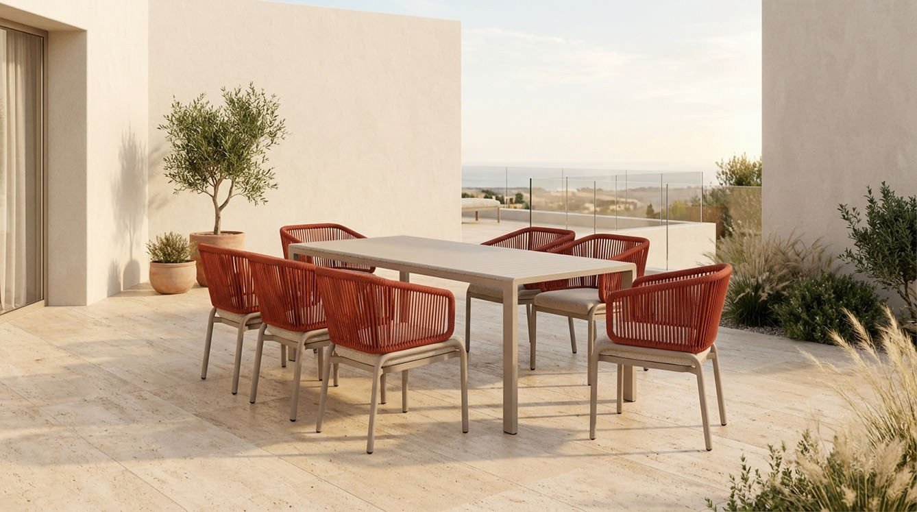 KRZESŁO EGEA TERRACOTA OD MAXLIVING