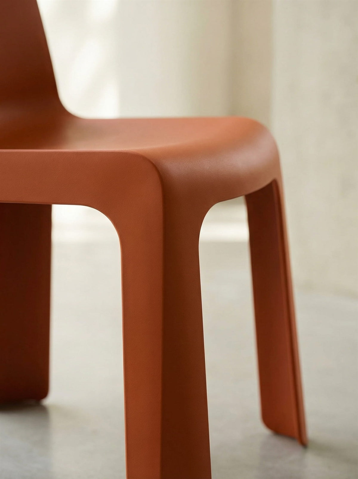 KRZESŁO PLASTIKOWE POPPY ORANGE OD MAXLIVING