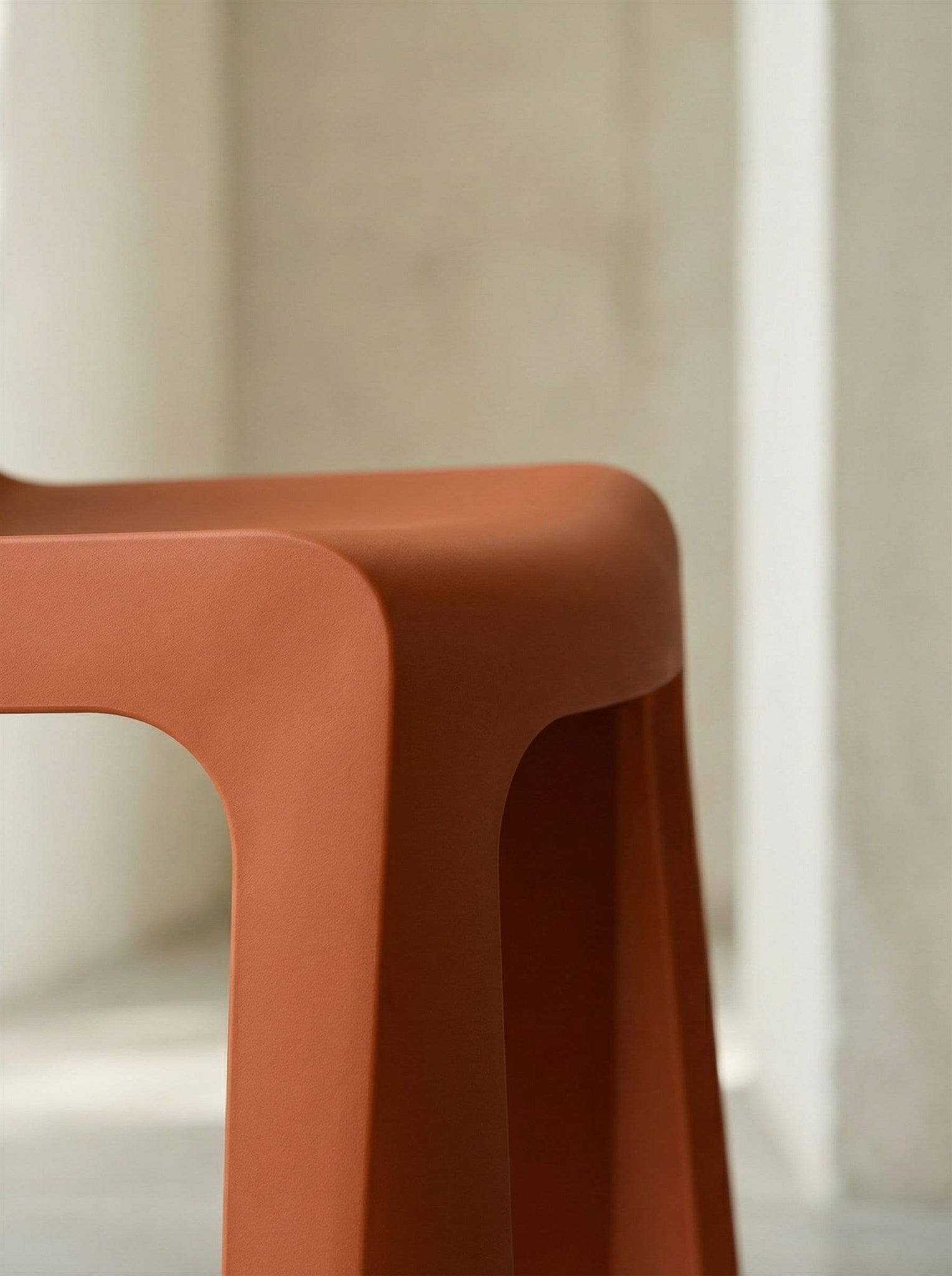 KRZESŁO PLASTIKOWE POPPY ORANGE OD MAXLIVING