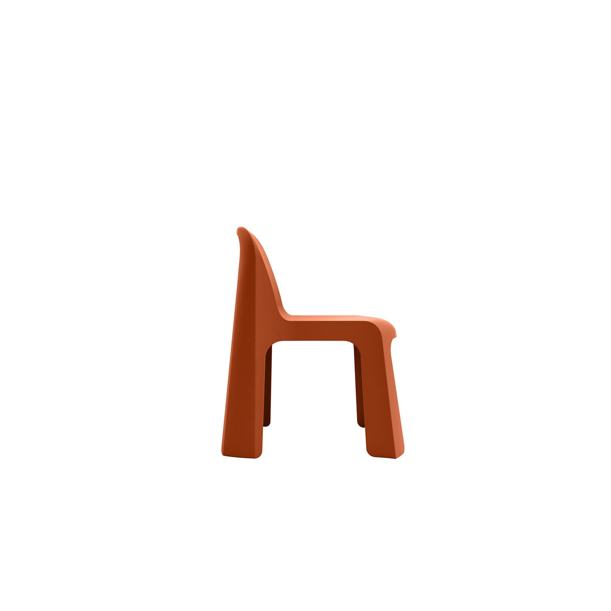 KRZESŁO PLASTIKOWE POPPY ORANGE OD MAXLIVING