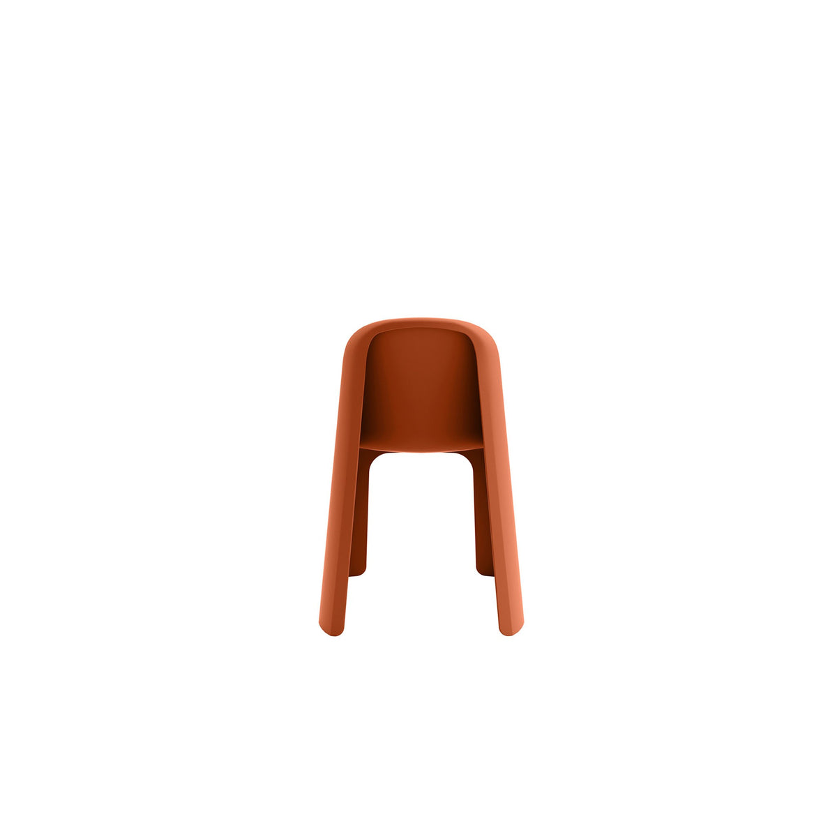 KRZESŁO PLASTIKOWE POPPY ORANGE OD MAXLIVING