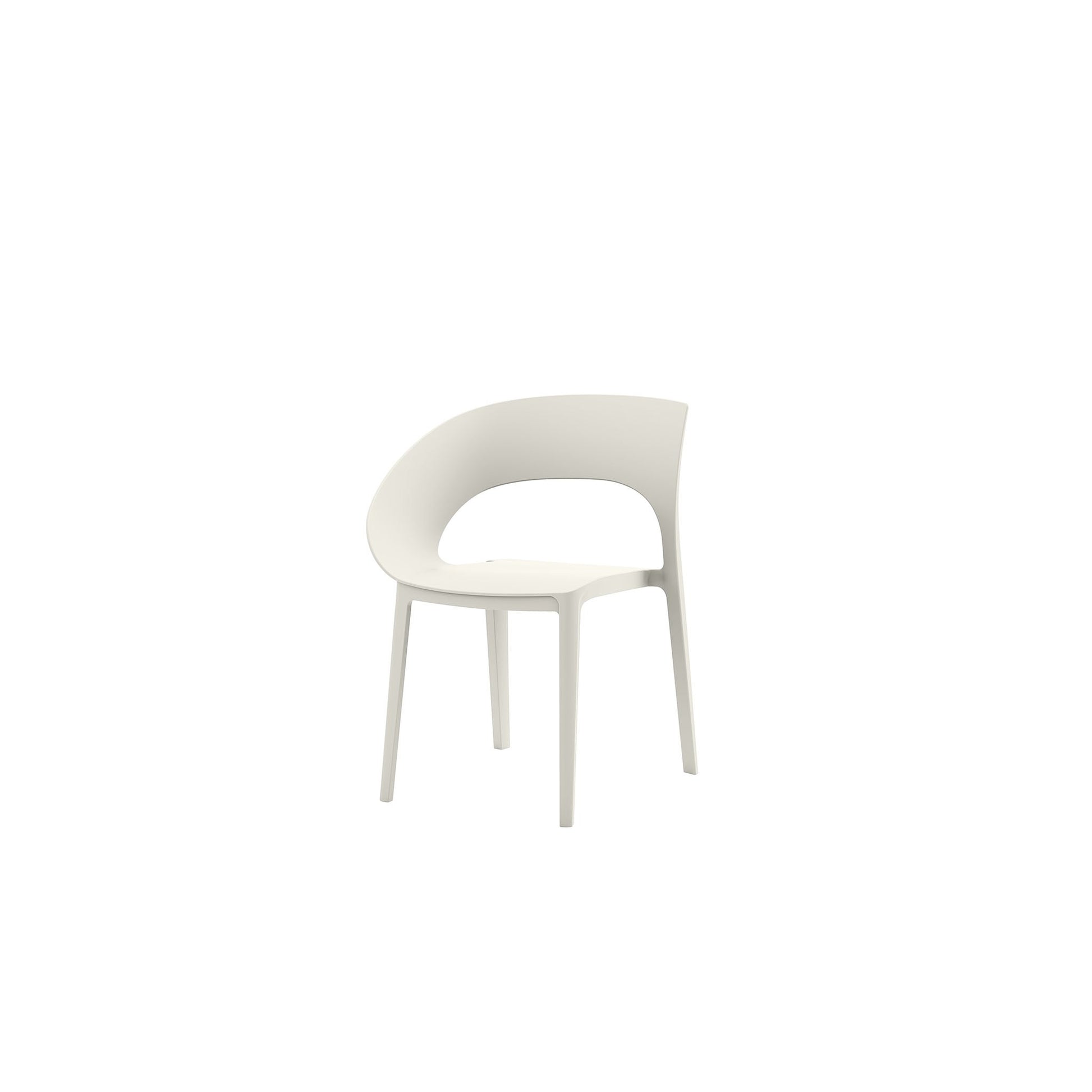 KRZESŁO PLASTIKOWE MOLLY LIGHT GREY OD MAXLIVING