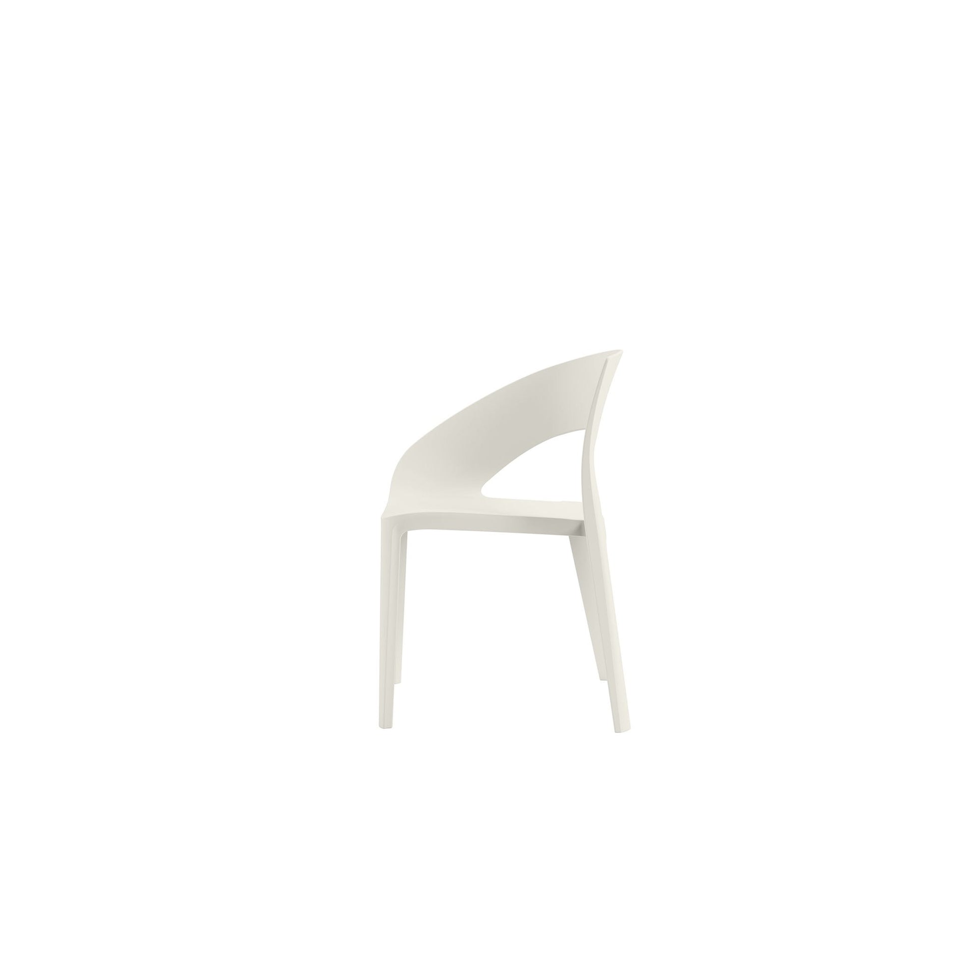 KRZESŁO PLASTIKOWE MOLLY LIGHT GREY OD MAXLIVING