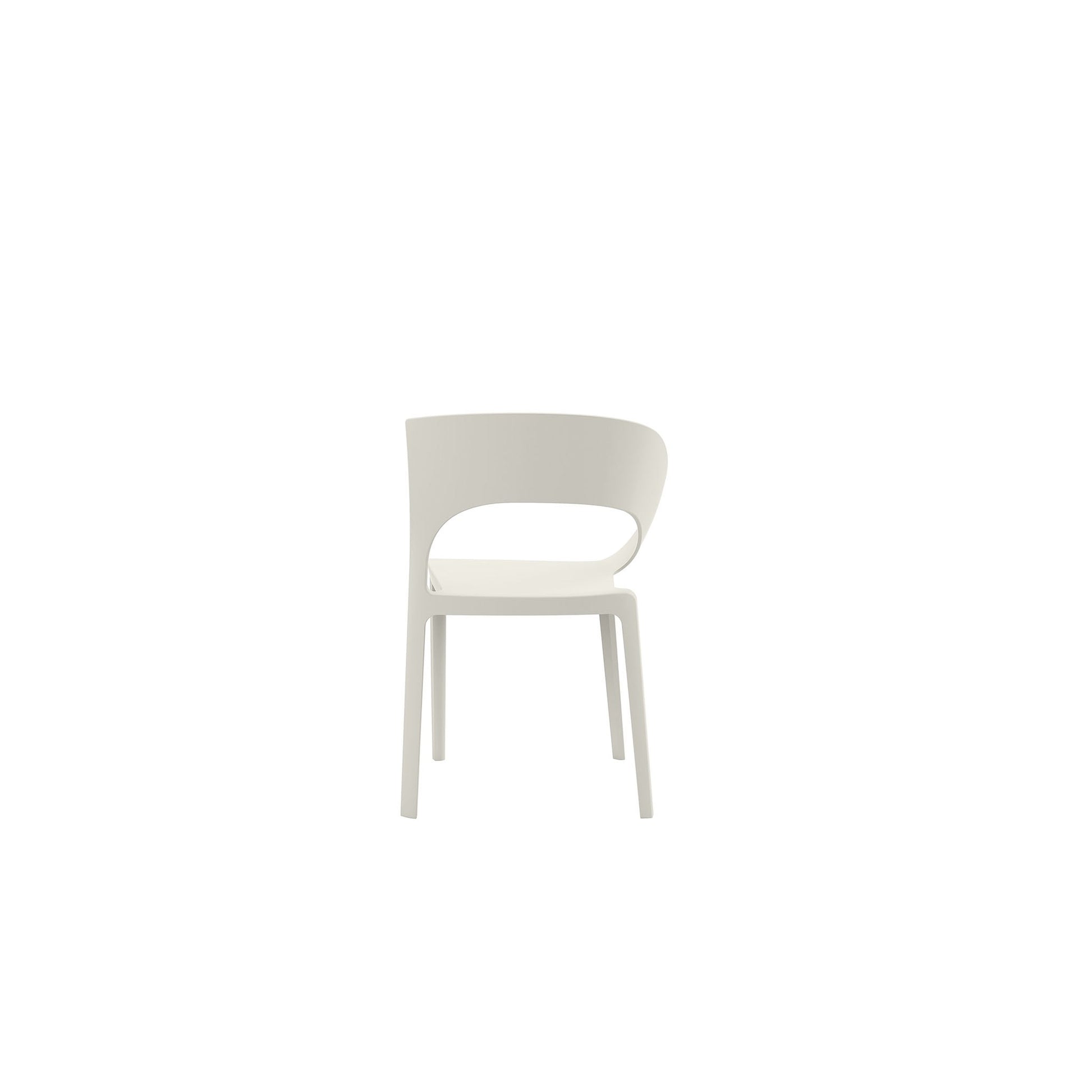 KRZESŁO PLASTIKOWE MOLLY LIGHT GREY OD MAXLIVING