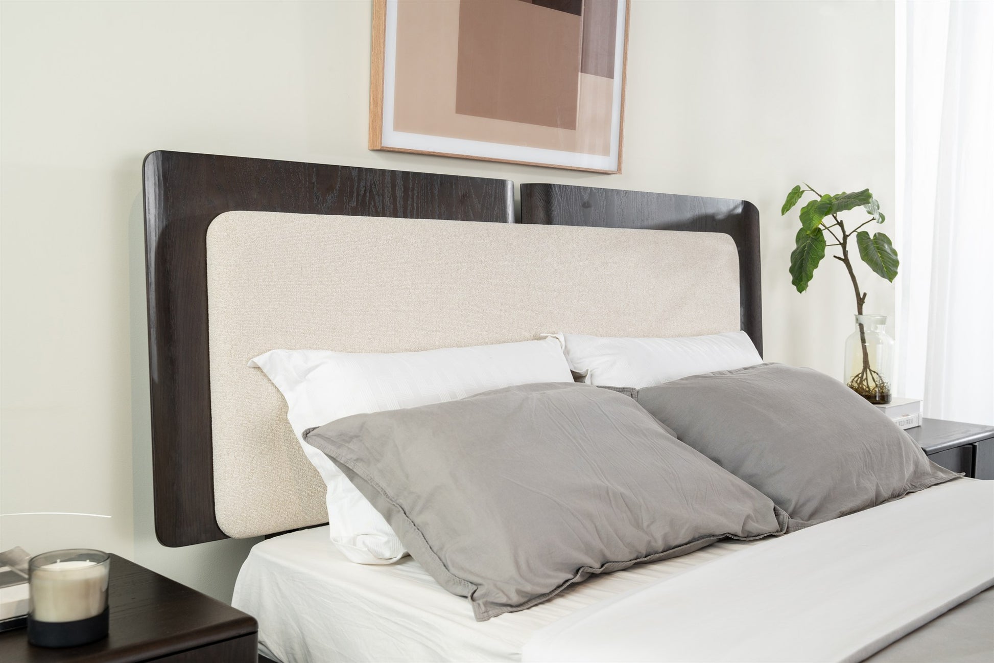 ŁÓŻKO NOTCH DĄB PALNOY OD MAXLIVING