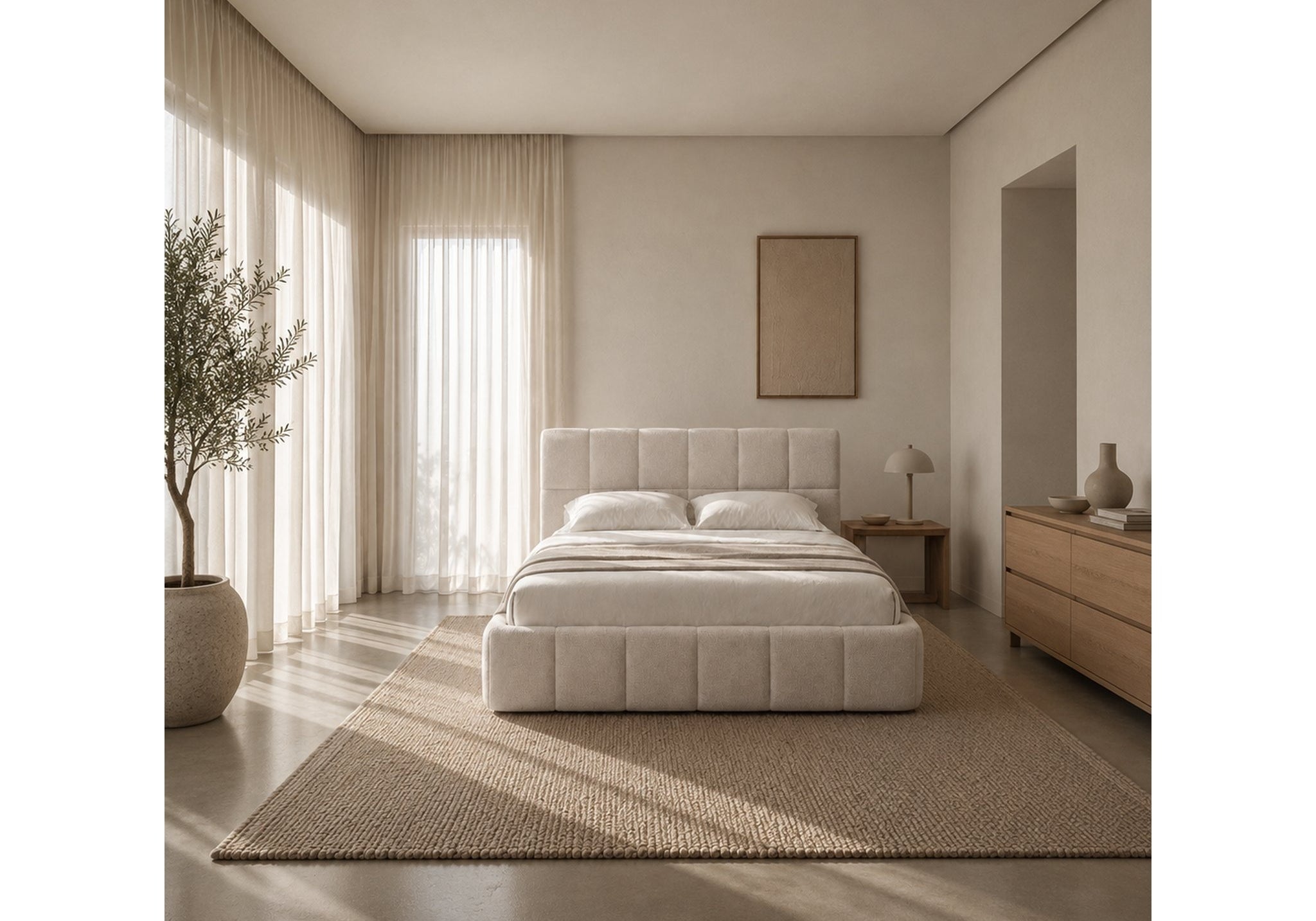 ŁÓŻKO TAPICEROWANE VIVIENNE OD MAXLIVING