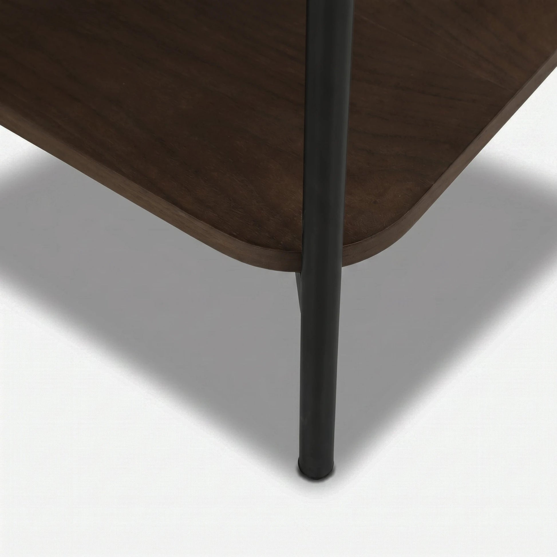 KONSOLA FORNIROWANA SOREN Z CERAMICZNYM BLATEM OD MAXLIVING