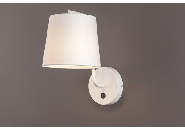 LAMPA KINKIET CHICAGO BIAŁY OD MAXLIGHT W0193