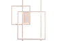LAMPA KINKIET GEOMETRIC BIAŁY OD MAXLIGHT W0234