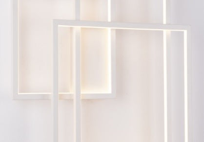 LAMPA KINKIET GEOMETRIC BIAŁY OD MAXLIGHT W0234