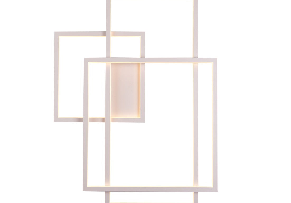 LAMPA KINKIET GEOMETRIC BIAŁY OD MAXLIGHT W0234
