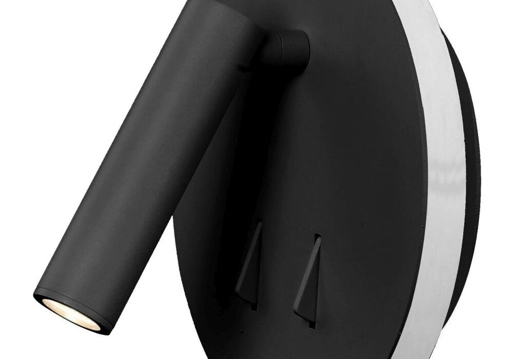 LAMPA KINKIET CAYMAN CZARNY OD MANTRA 6083