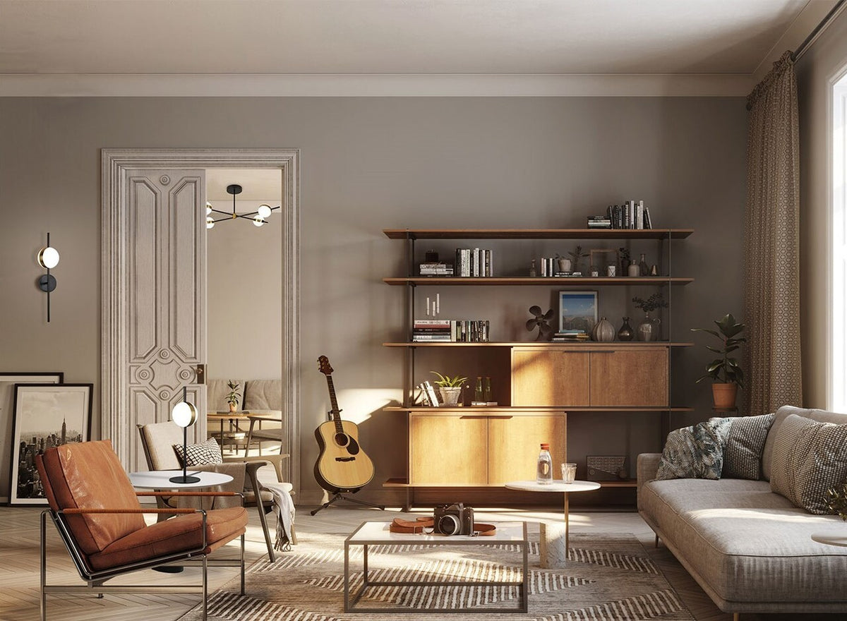 LAMPA KINKIET CUBA 7163 CZARNY od MANTRA