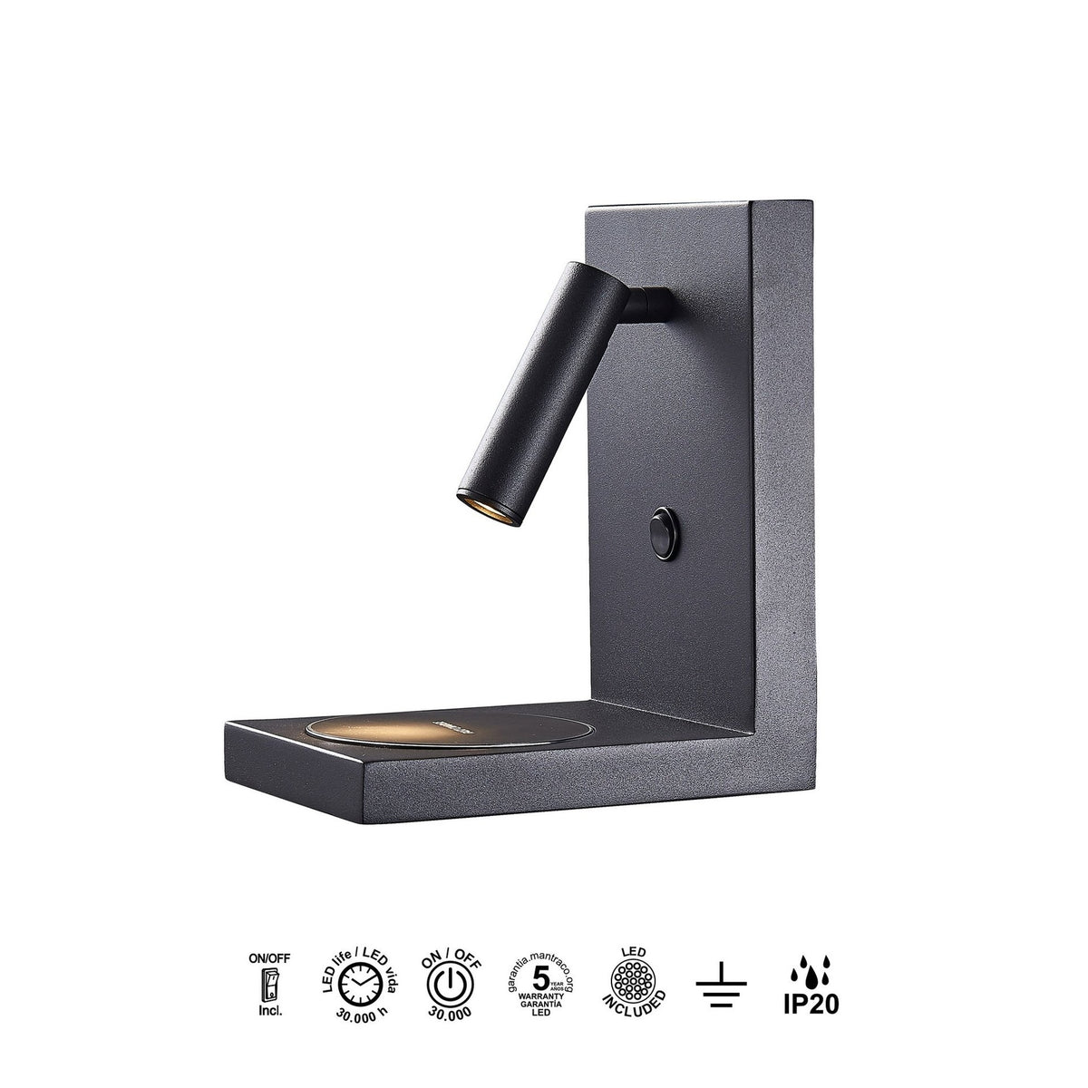 LAMPA ŚCIENNA ZANZIBAR OD MANTRA 6752