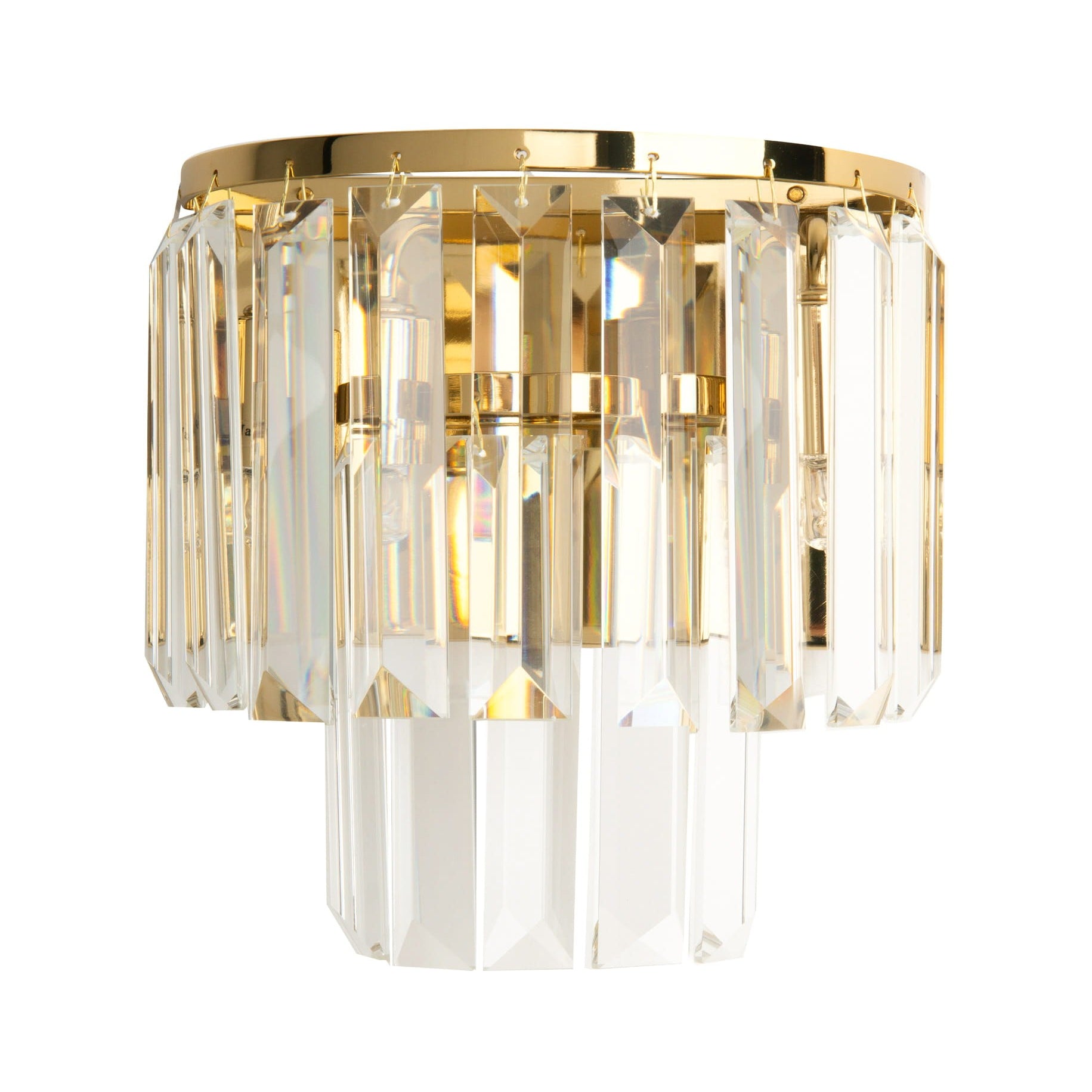 LAMPA KINKIET MONACO ZŁOTY OD MAXLIGHT W0288