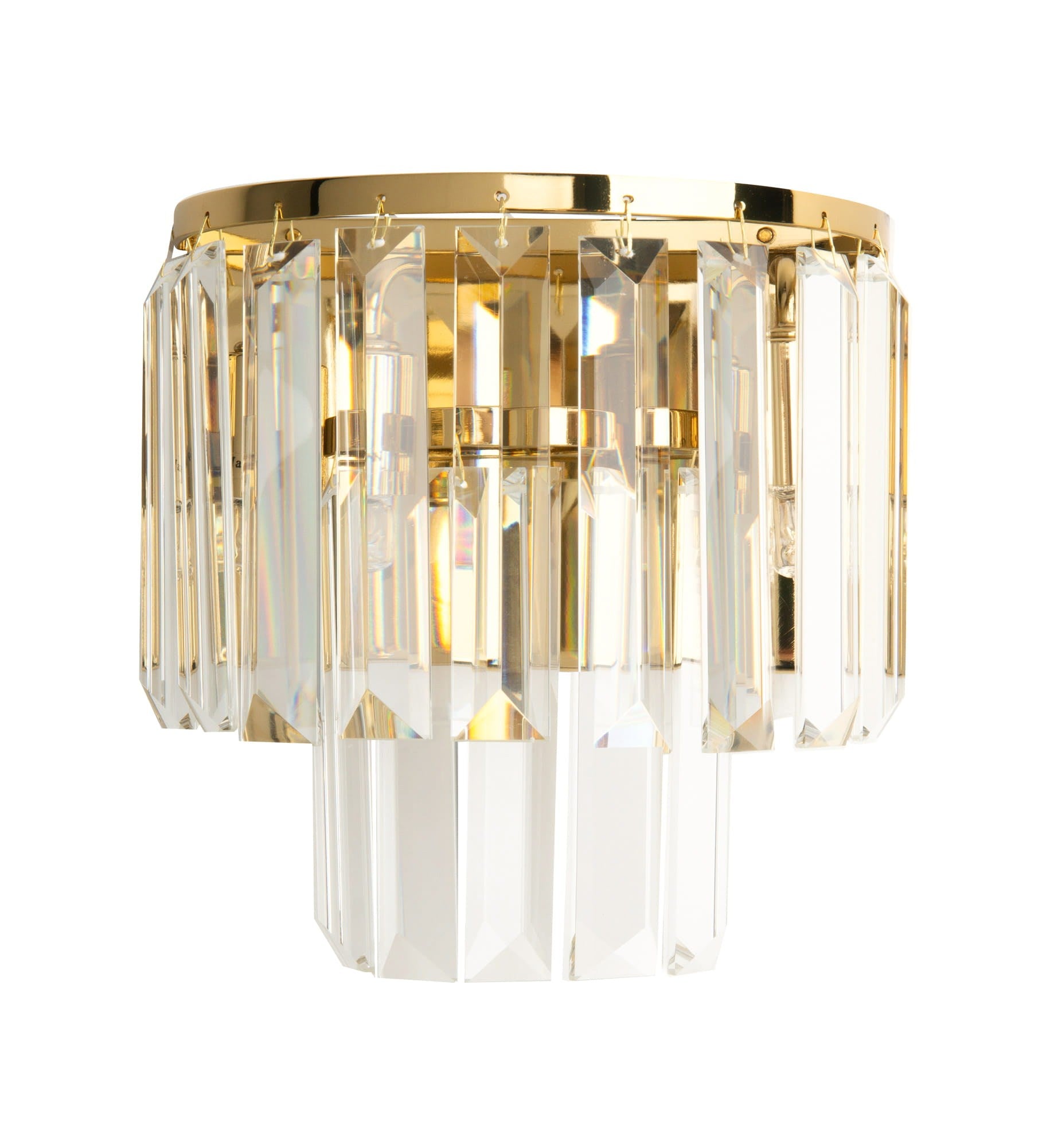 LAMPA KINKIET MONACO ZŁOTY OD MAXLIGHT W0288