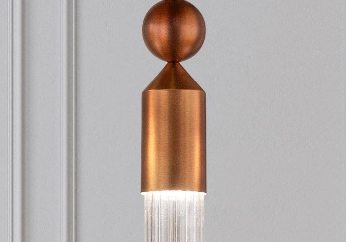 LAMPA WISZĄCA NAPPE N4 MIEDZIANY od MASIERO