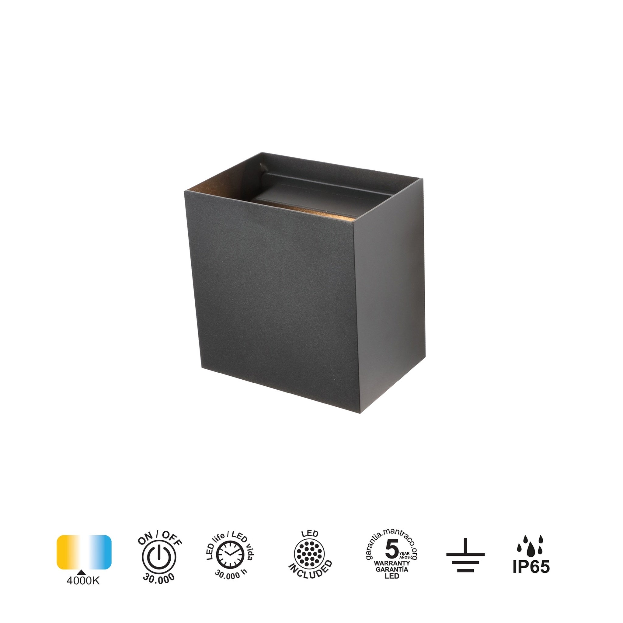 LAMPA ŚCIENNA DAVOS OD MANTRA 7653