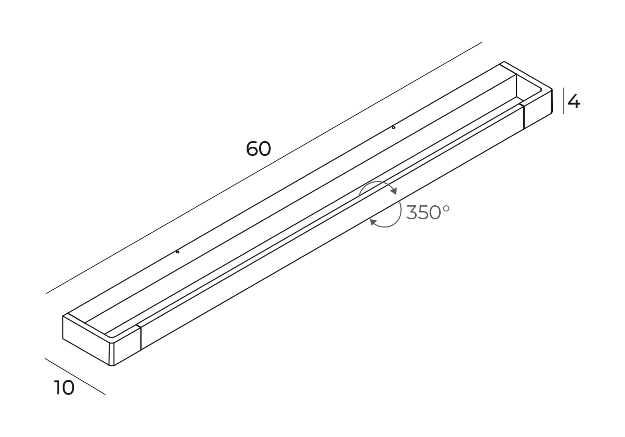 LAMPA KINKIET FLINK BIAŁY OD MAXLIGHT W0308