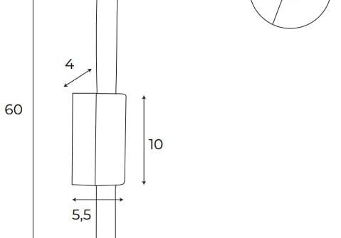 LAMPA KINKIET ENIGMA ZIELONY OD MAXLIGHT W0343