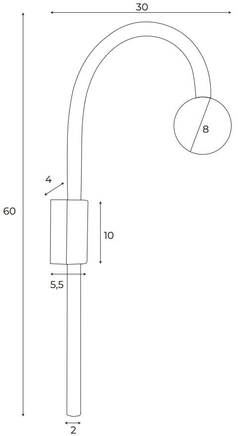 LAMPA KINKIET ENIGMA ZIELONY OD MAXLIGHT W0343