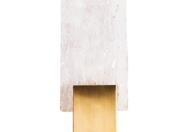 LAMPA KINKIET VETRO ZŁOTY OD MAXLIGHT W0360