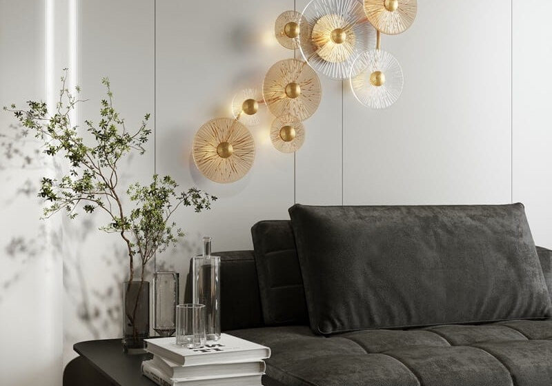 LAMPA KINKIET ALLURE ZŁOTY OD MAXLIGHT W0354