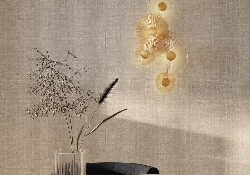LAMPA KINKIET ALLURE ZŁOTY OD MAXLIGHT W0357