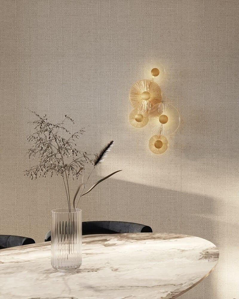 LAMPA KINKIET ALLURE ZŁOTY OD MAXLIGHT W0357
