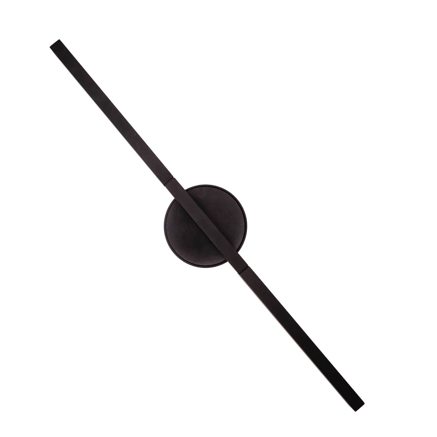 LAMPA KINKIET MERANO CZARNY OD MAXLIGHT W0348