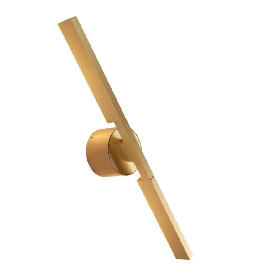 LAMPA KINKIET MERANO ZŁOTY OD MAXLIGHT W0347