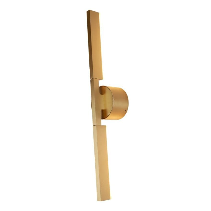 LAMPA KINKIET MERANO ZŁOTY OD MAXLIGHT W0347
