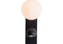 LAMPA KINKIET ATOM CZARNY OD MAXLIGHT W0351