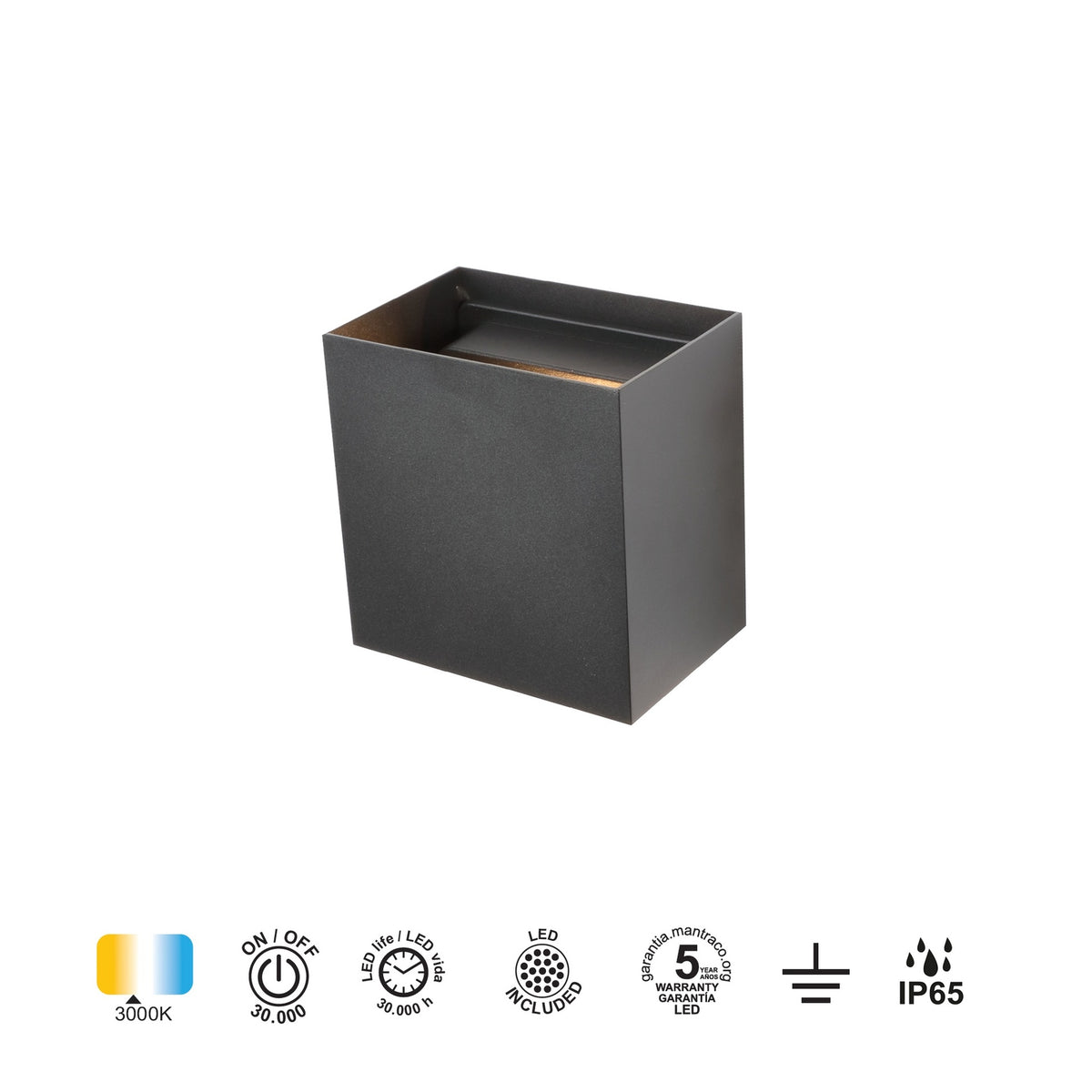 LAMPA ŚCIENNA DAVOS OD MANTRA 7437