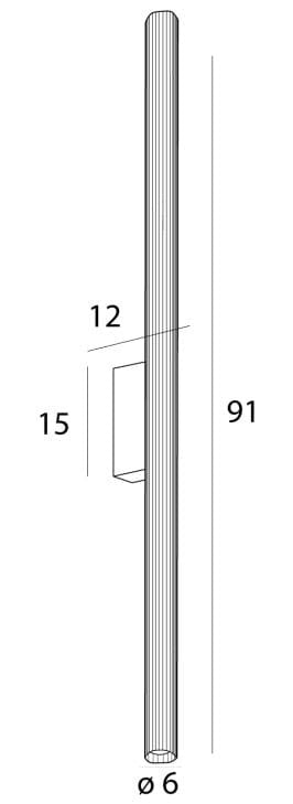 LAMPA KINKIET FAYETTE ZŁOTY OD MAXLIGHT W0368