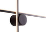 LAMPA KINKIET ARNE CZARNY OD MAXLIGHT W0370