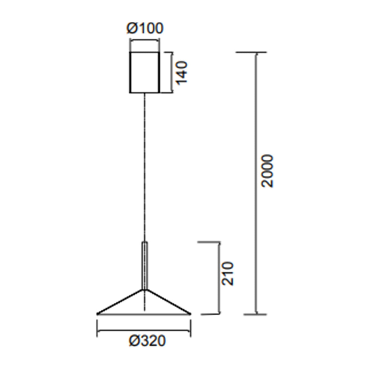 LAMPA WISZĄCA CALICE OD MANTRA 7895