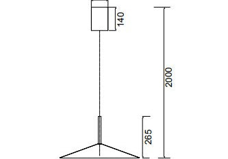 LAMPA WISZĄCA CALICE BIAŁY od MANTRA