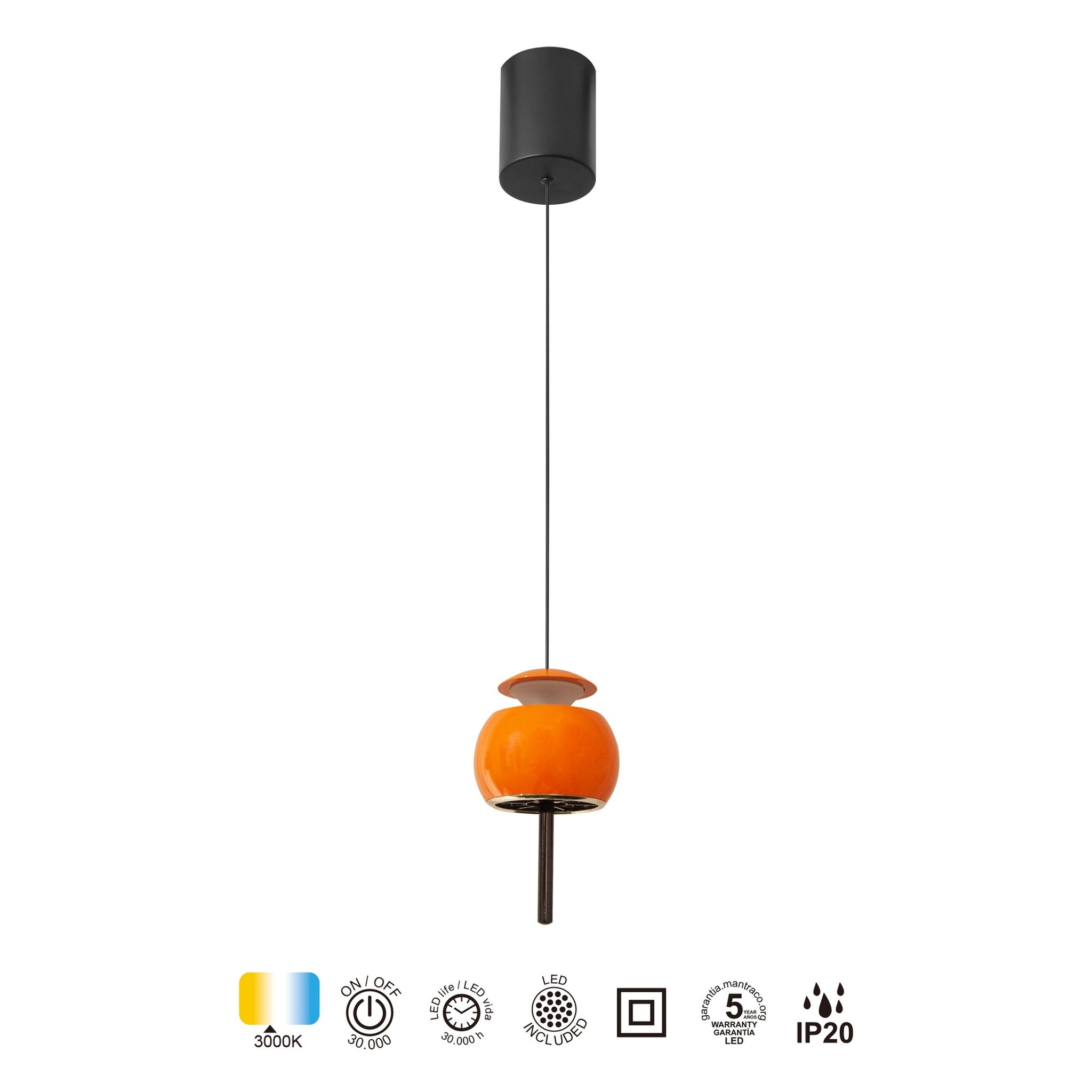 LAMPA WISZĄCA  OD MANTRA 8409