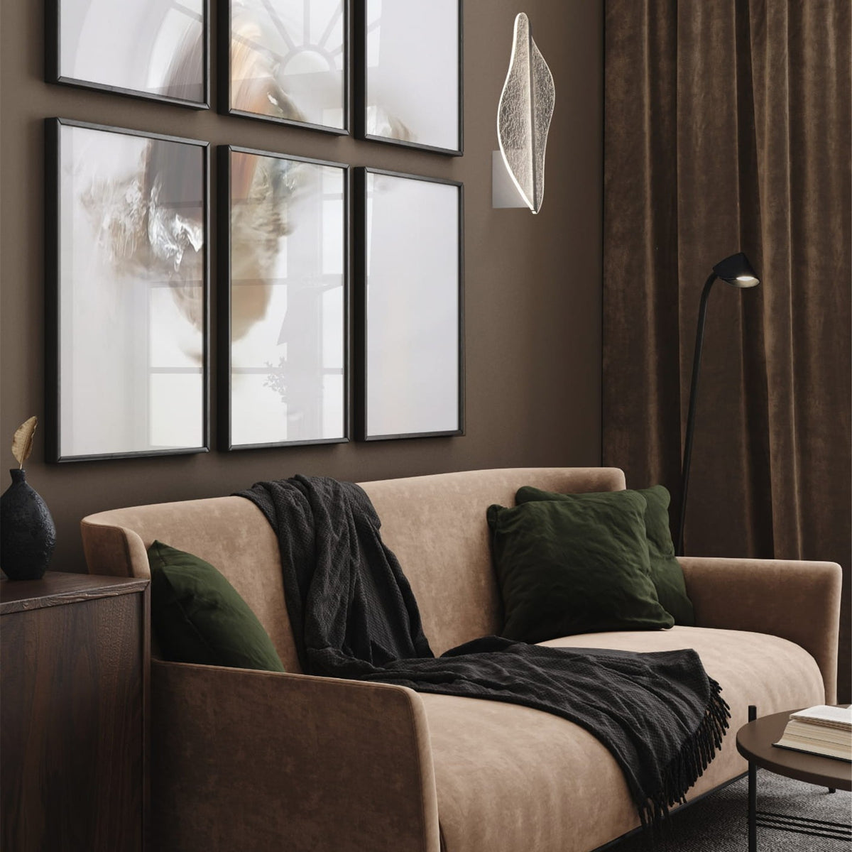 LAMPA ŚCIENNA BIANCA OD MANTRA 7836