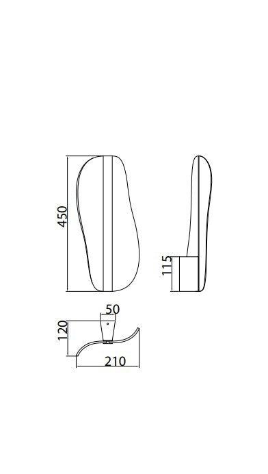 LAMPA KINKIET VIANCA BIAŁY OD MANTRA 7767