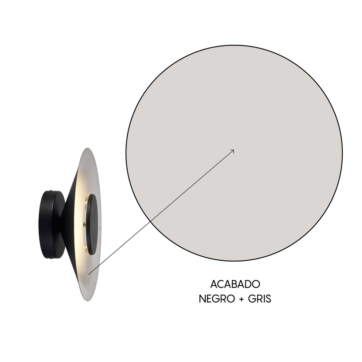 LAMPA ŚCIENNA ORION OD MANTRA 8125