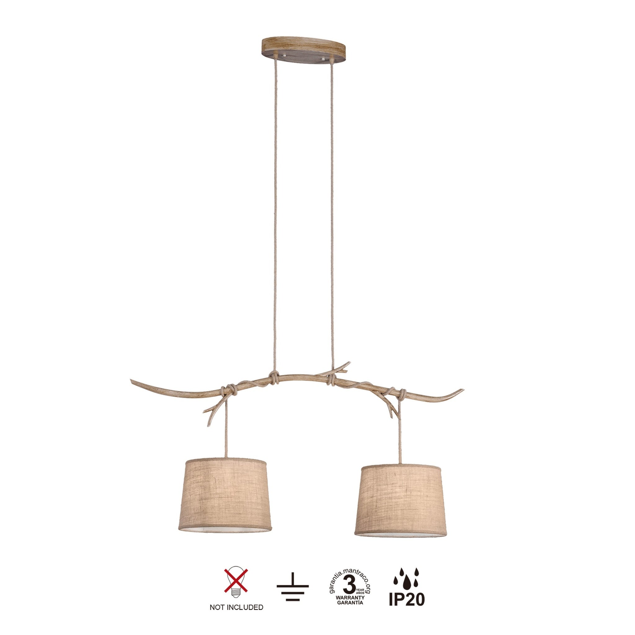 LAMPA WISZĄCA SABINA OD MANTRA 6177