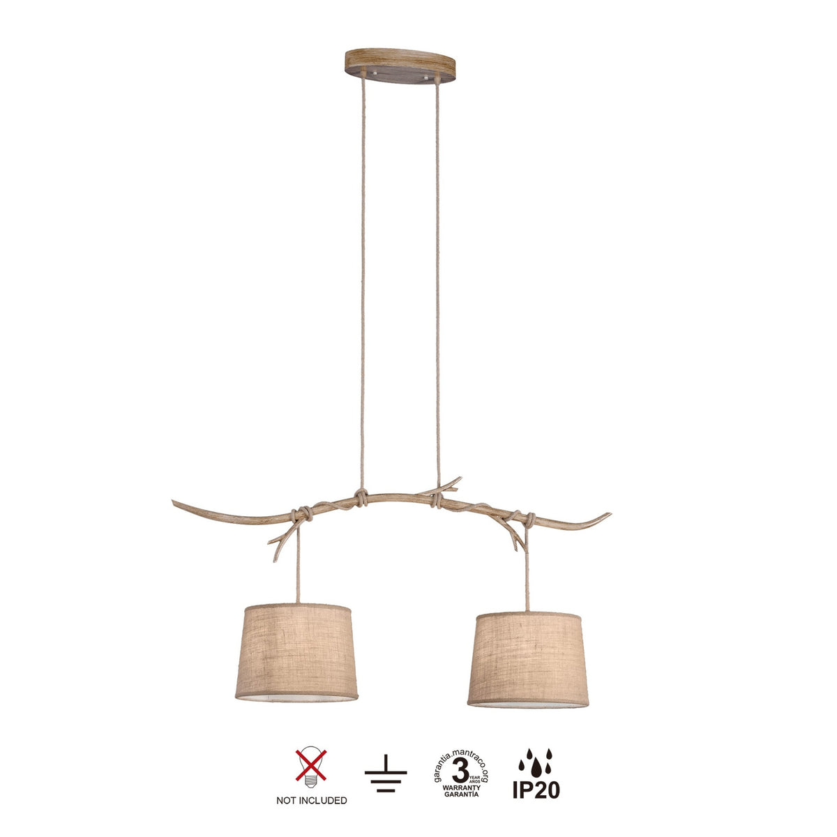 LAMPA WISZĄCA SABINA OD MANTRA 6177
