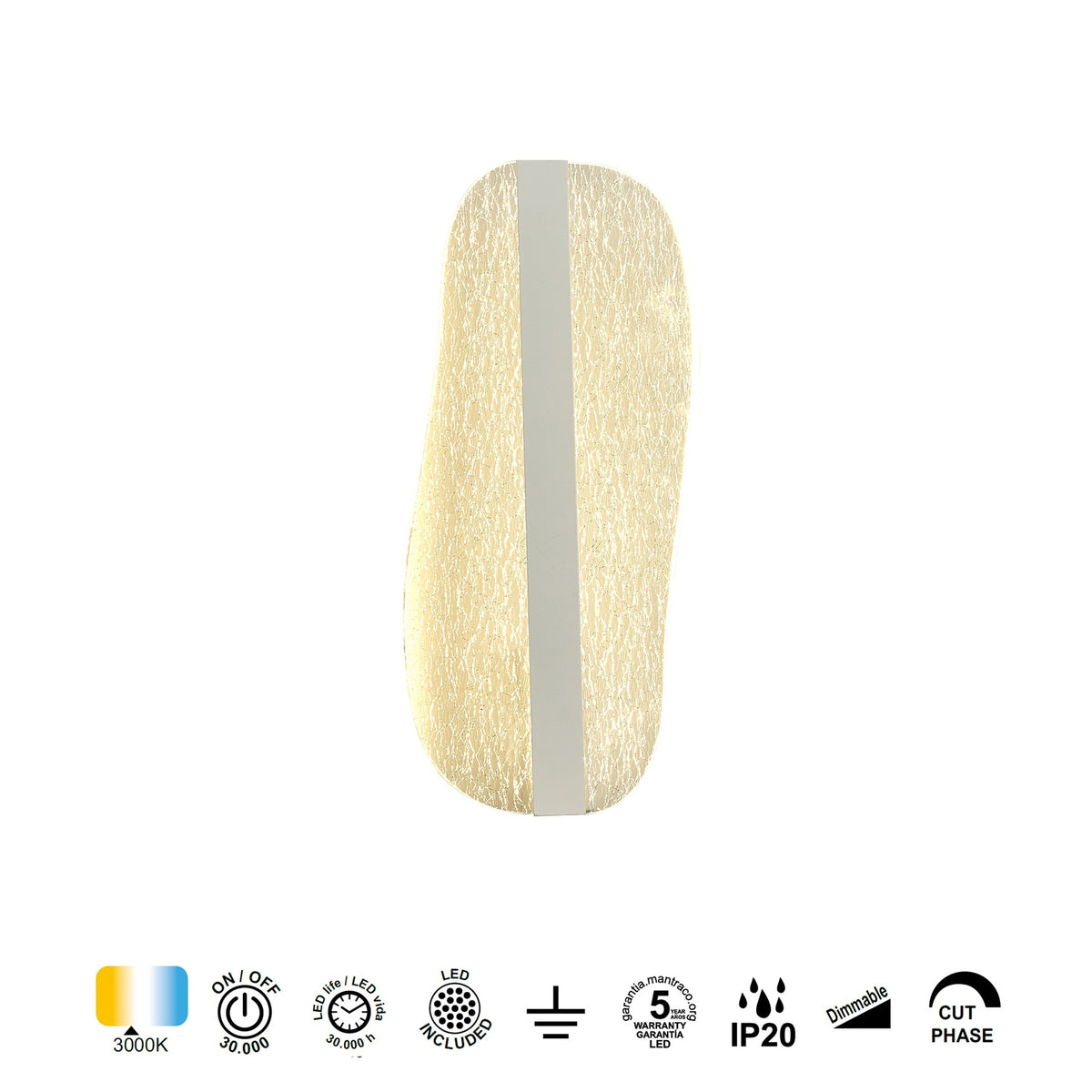 LAMPA ŚCIENNA  OD MANTRA 8211