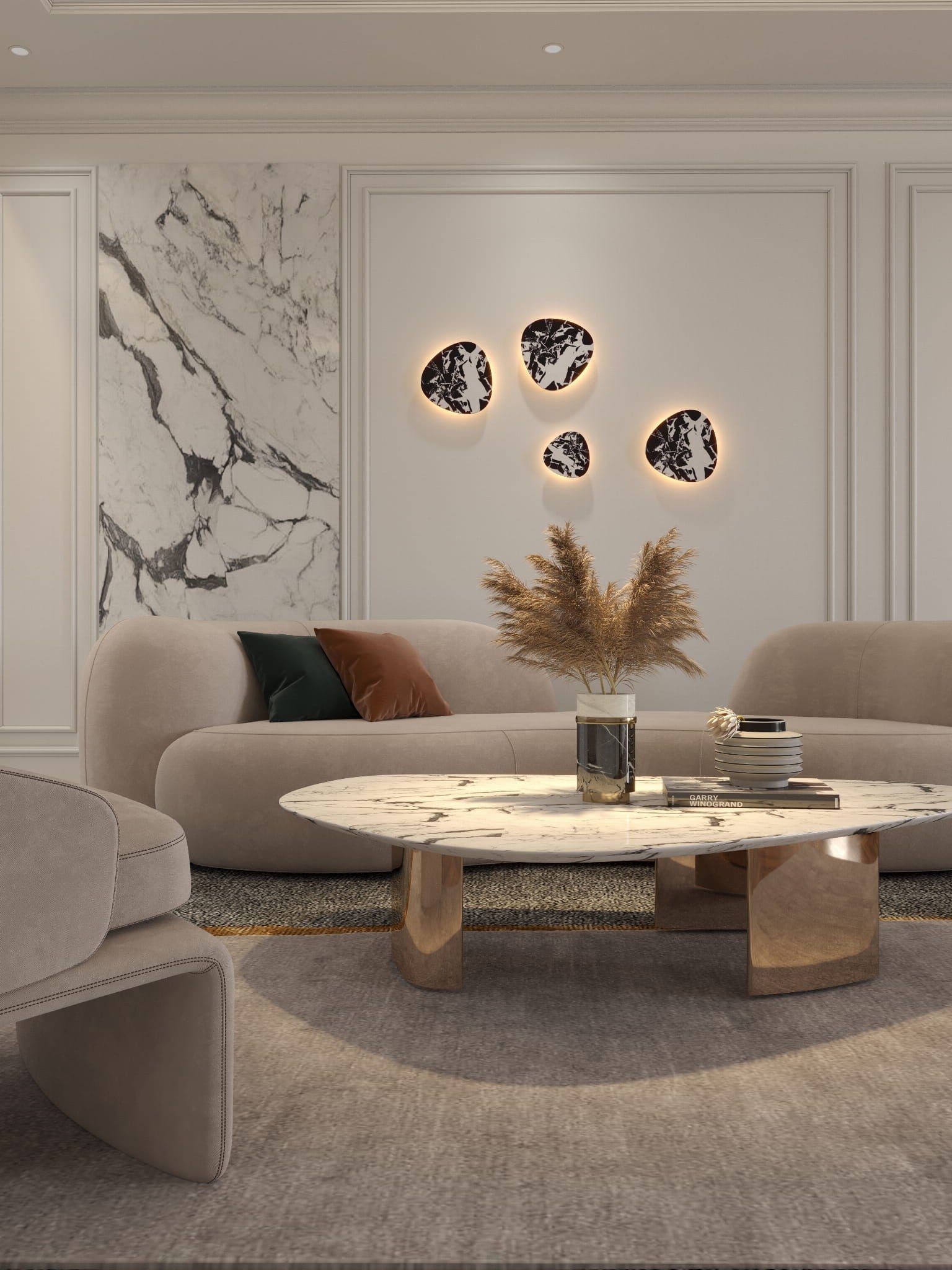 LAMPA KINKIET Marbles CZARNY OD MAXLIGHT W0391