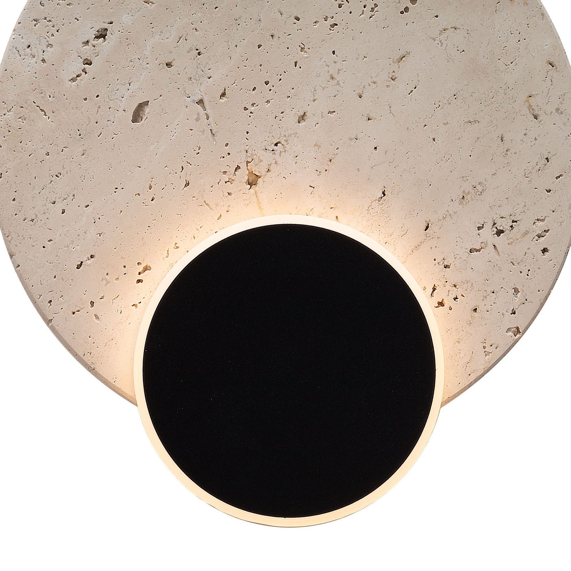 LAMPA KINKIET Travertino CZARNY OD MAXLIGHT W0394