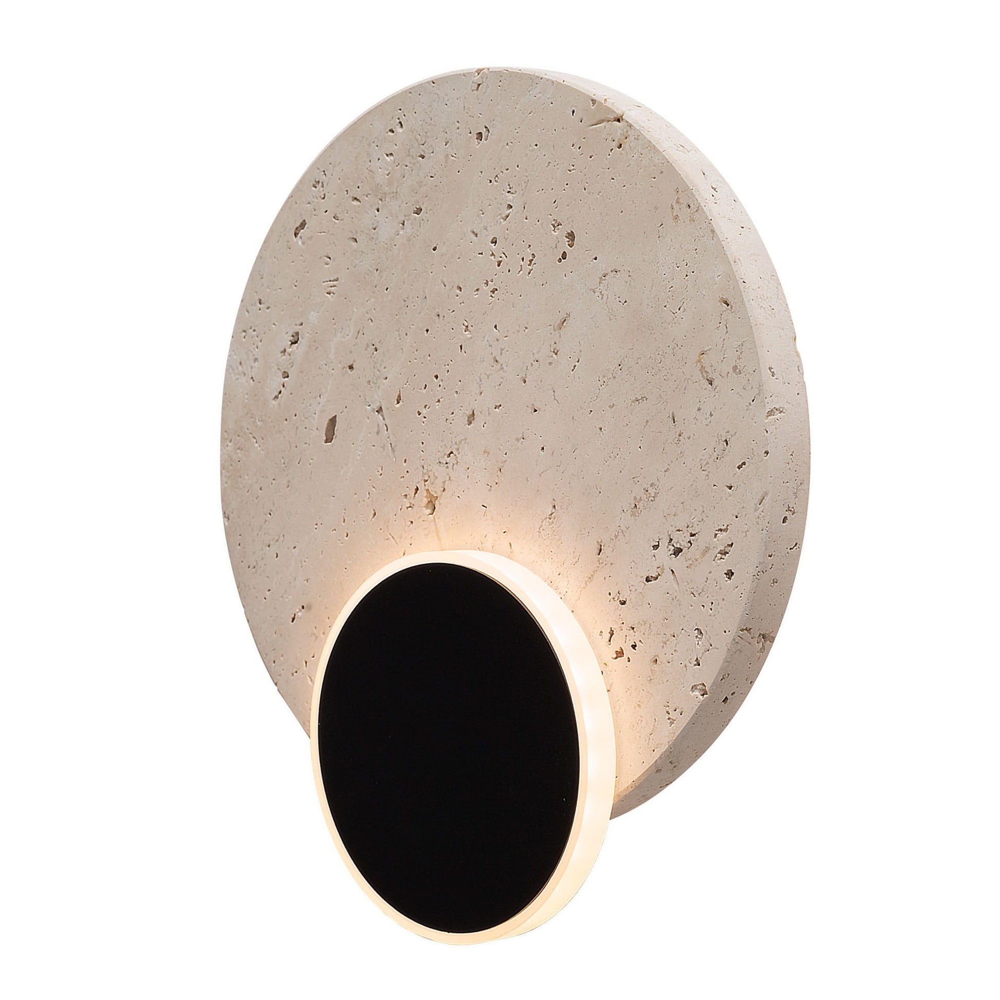 LAMPA KINKIET Travertino CZARNY OD MAXLIGHT W0394