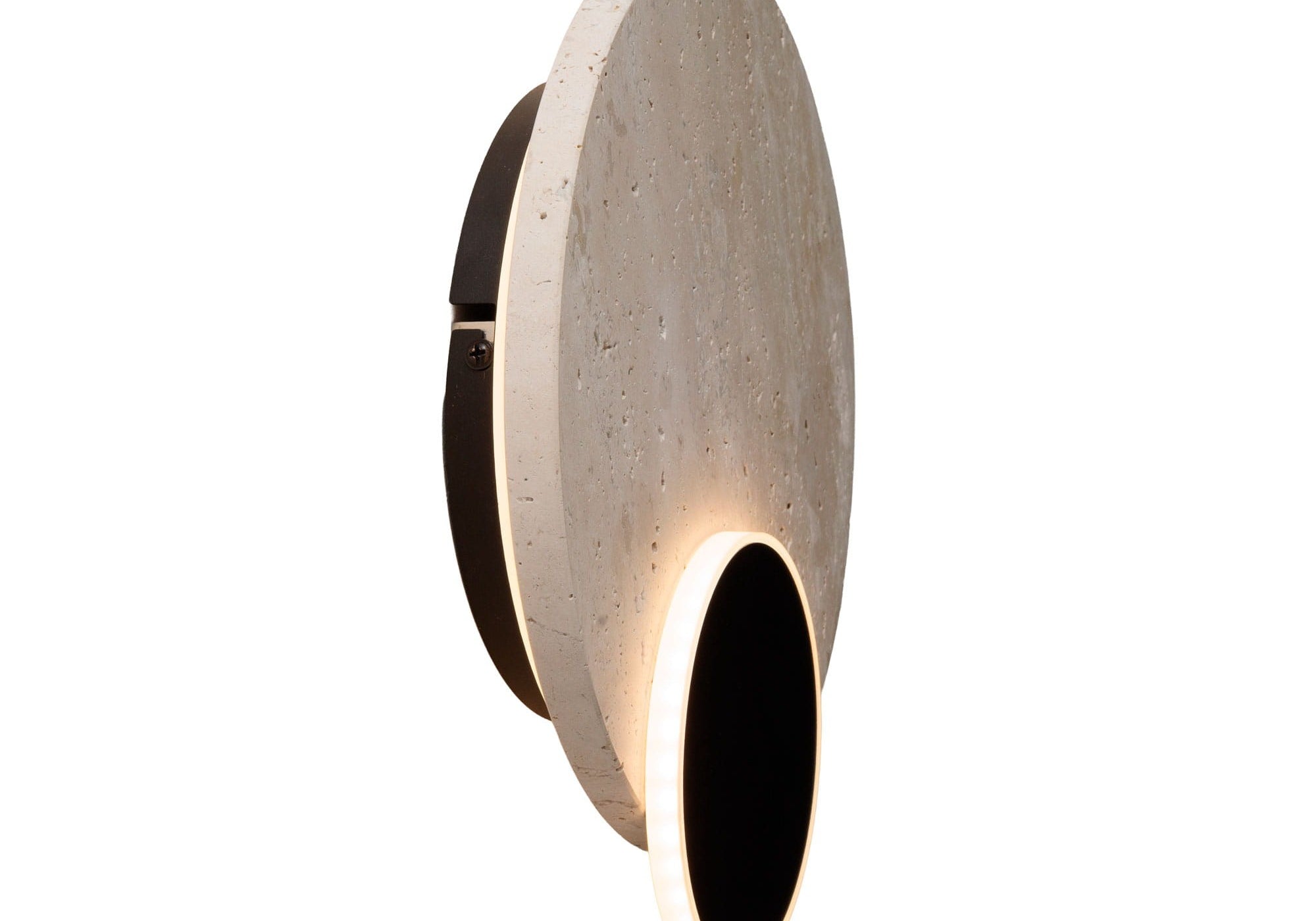 LAMPA KINKIET Travertino CZARNY OD MAXLIGHT W0395